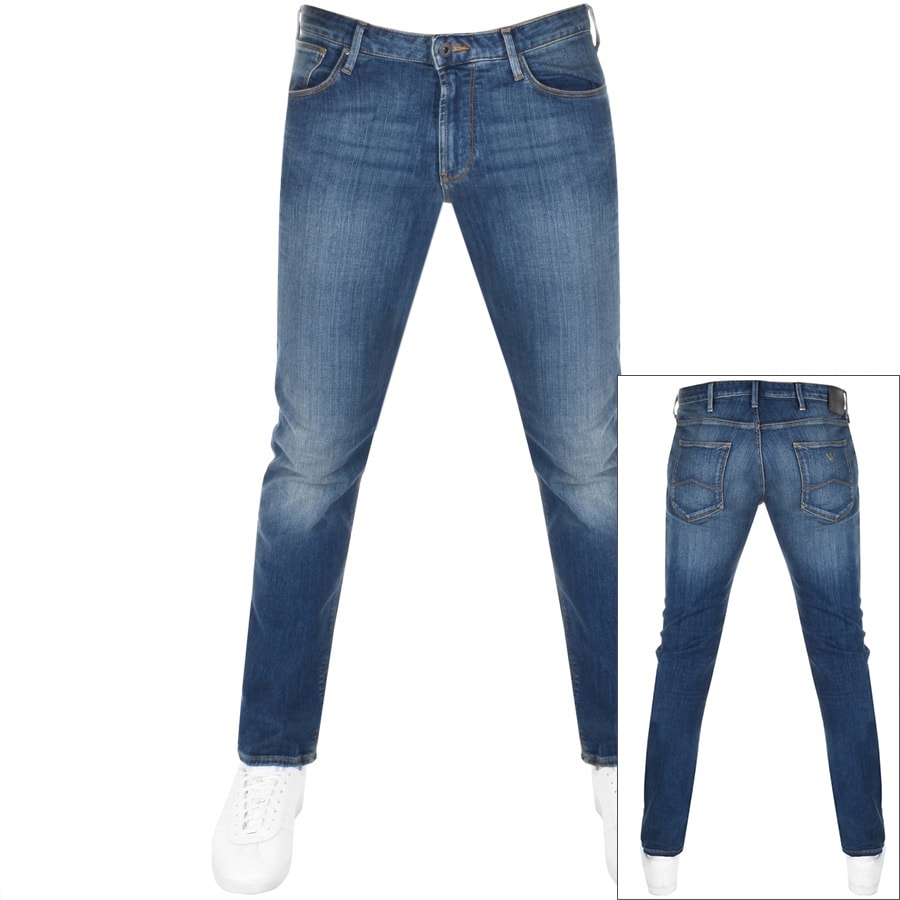Alternative Image for ProductEmporio Armani J06 Slim Fit Jeans Blue1